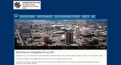 Desktop Screenshot of immigration-r-us.com